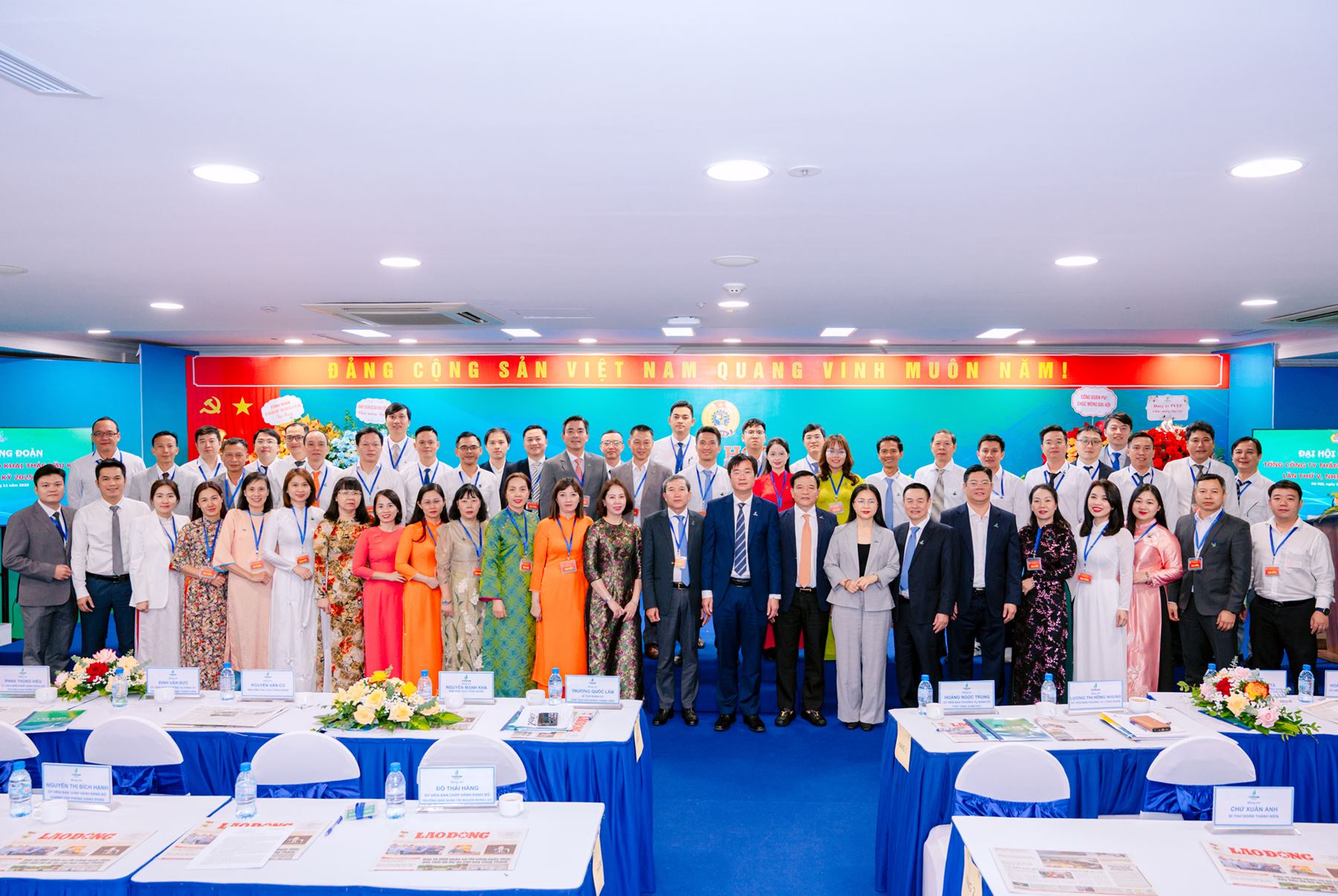 MỘT SỐ HÌNH ẢNH SỰ KIỆN CHƯƠNG TRÌNH “ ĐẠI HỘI CÔNG ĐOÀN PVEP LẦN THỨ V, NHIỆM KỲ 2025 - 2030”