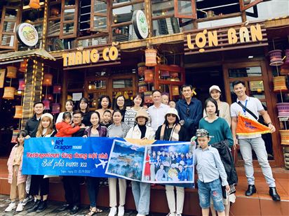 ĐẠI GIA ĐÌNH VIETDRAGON TOURS ĐÃ CÓ MẶT TẠI SAPA (09/2022)